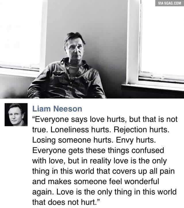 Laim Neeson post Valentine’s Day – Ideas to make yourself