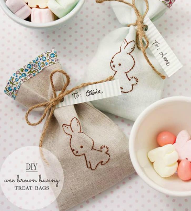 Bunny Treat Bags2 The 10 Best adorable Easter DIY gift inspirations and printables