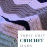 Super Easy Crochet Baby Blanket Pinterest 150x150 Quick and Easy Free Baby Blanket Crochet Pattern For New Arrival
