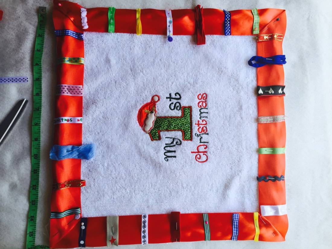 FullSizeRender 20 How to make a ‘My First Christmas’ Tag Blanket