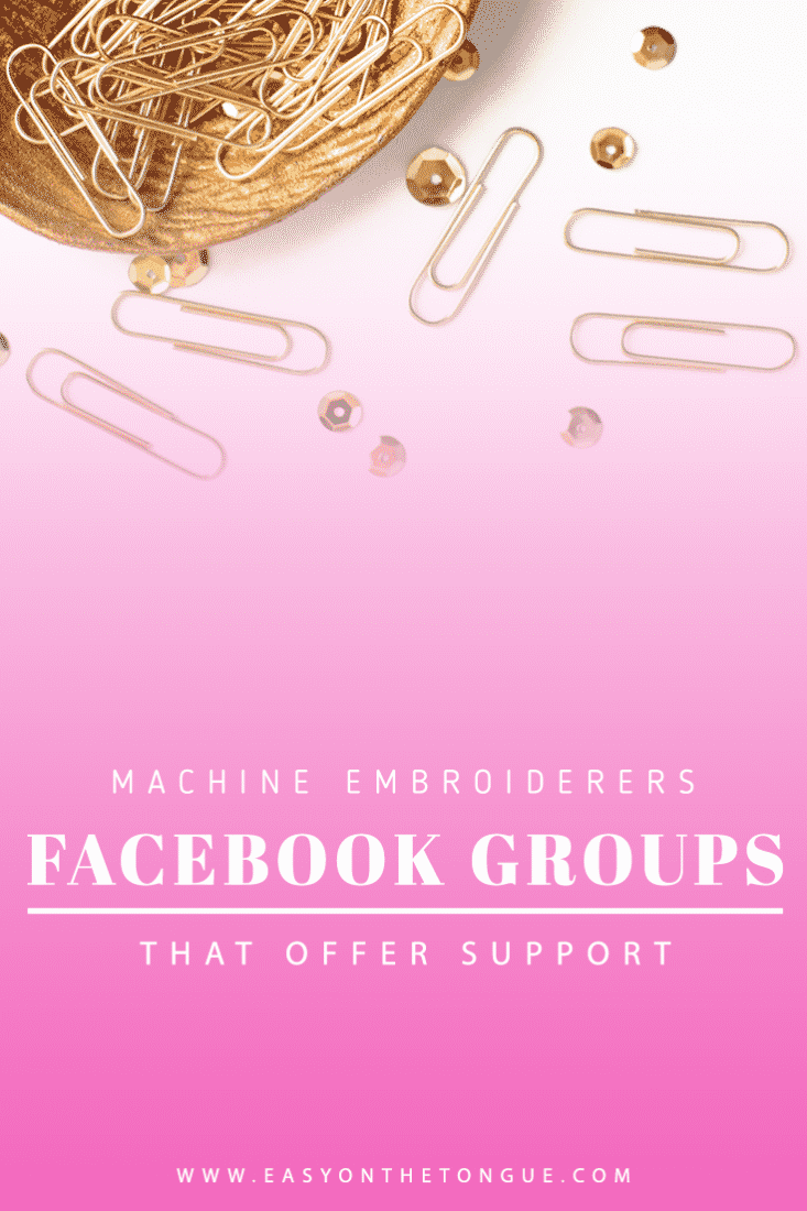 Machine Embroiderers get the know how in Facebook groups Pinterest 15 Sites that offer Free Embroidery Designs