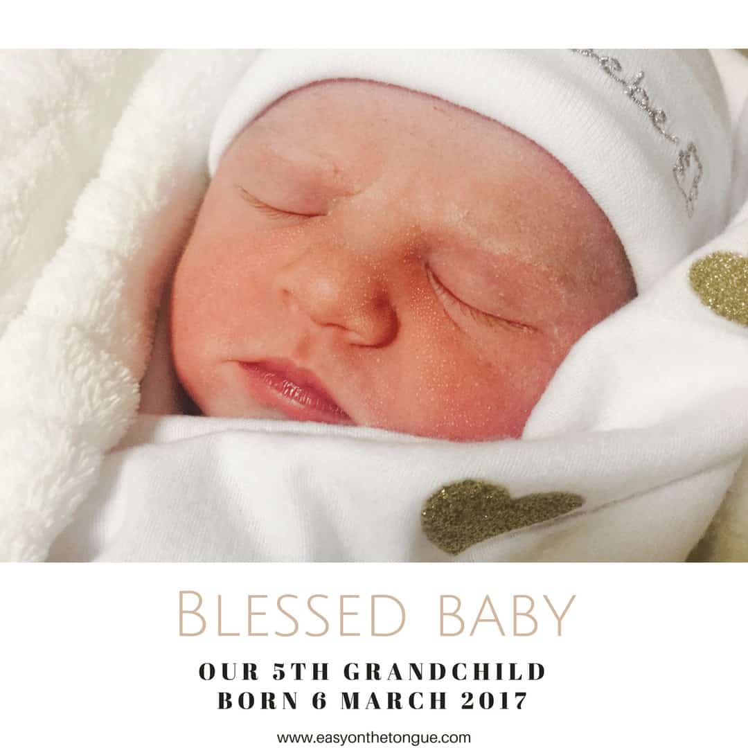 Blessed baby Celebrate the birth of a new baby – Free Birdie Printable