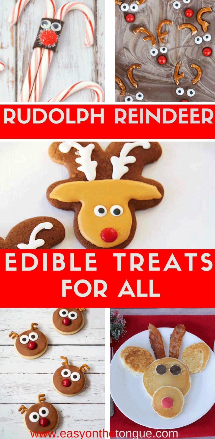 The most special Rudolph Christmas Treats found for you, to easily make