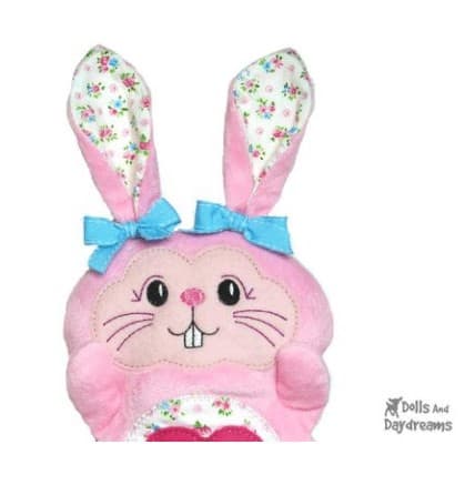 Bunny Face to embroider The 10 Best adorable Easter DIY gift inspirations and printables
