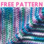 Knit Mitered Square Variation Pattern miteredsquare knitquare freeknitpattern 150x150 How to Knit a Mitered Square – An Awesome Variation