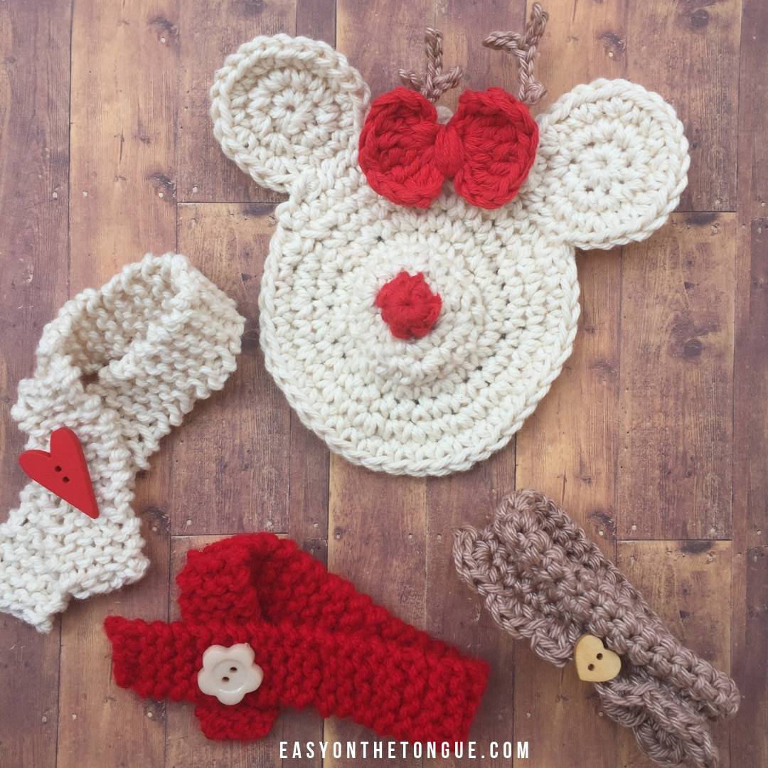 minnie mouse crochet christmas ornament ig Crochet and Knitting Christmas Gift Ideas