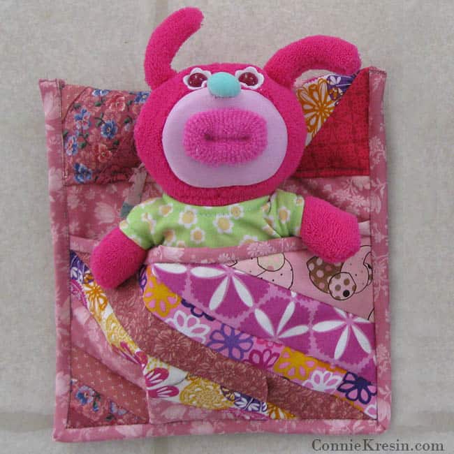 pink sleeping bag tut by connie kresin Best DIY Christmas Gift Ideas for Grandkids – Make now