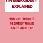 ith embroidery explained 150x150 The What, How to; Where to of ITH Embroidery