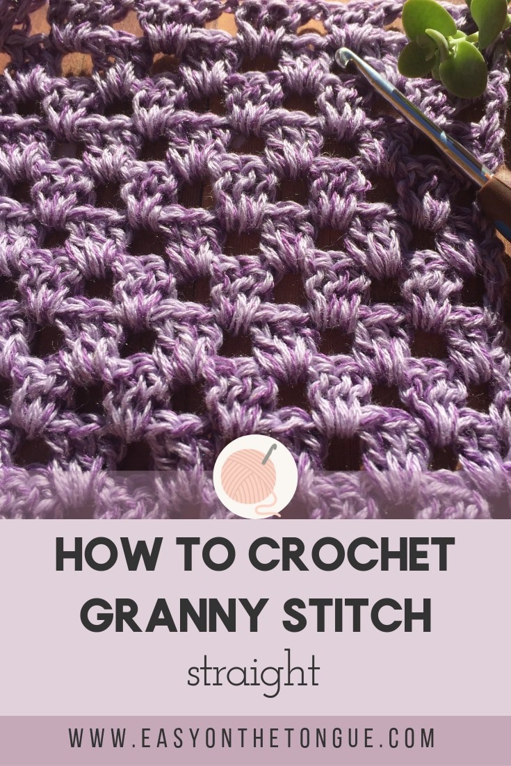 how to crochet granny stitch 2 1 1 Quick and Easy Crochet Stitches – How to crochet Granny stripe Stitch