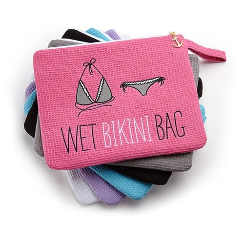 wet bikini bag by weddingshop 21 Items to Machine embroider and wear this summer on the beach