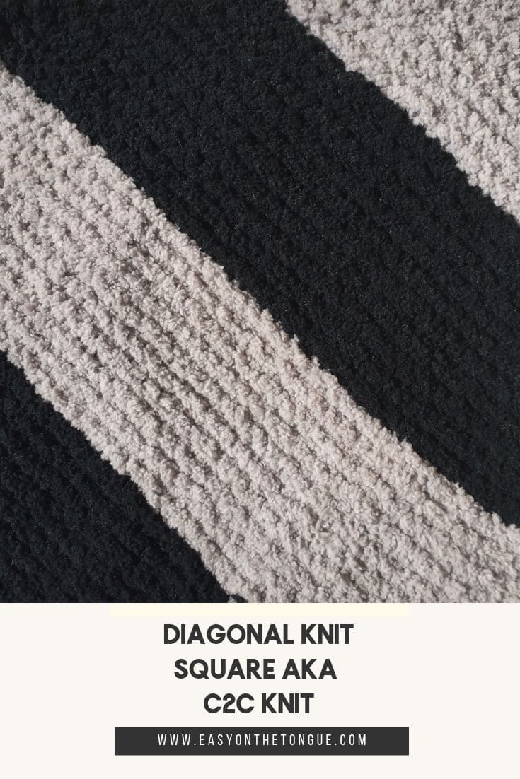diagonal knit square fb knitsquare diagonalknit 1 1 Diagonal Knit Square, A Free Pattern