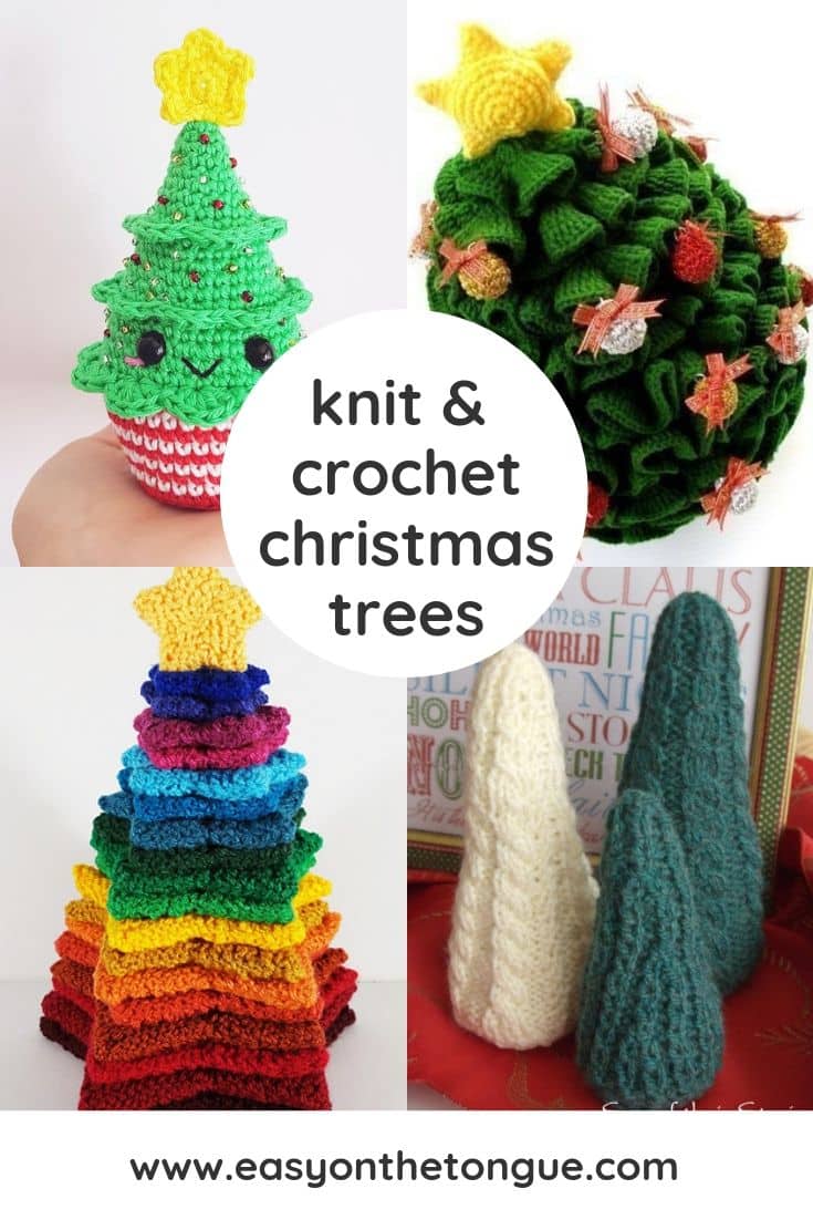 Mini Christmas Tree with Crochet Ornaments - All About Ami