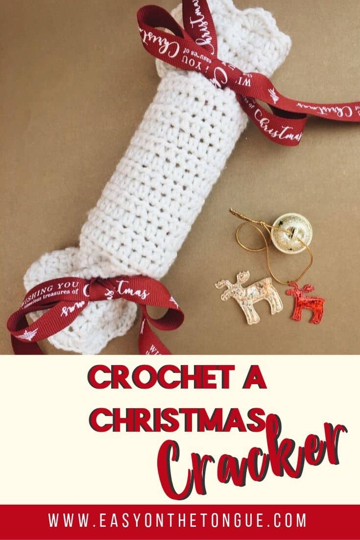 Crochet a Christmas cracker crochetchristmascracker crochetcrakcer freecrochet How to crochet Christmas crackers, free pattern
