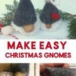 Make easy Christmas gnomes in a whizz christmasgnomes crochetcrackers cchristmascrafts 150x150 Easy Christmas Gnome for your  tree, quick and easy craft
