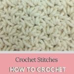 How to crochet wattle stitch wattlestitch crochetstitches crochetwattlestitch 150x150 How to Crochet Wattle Stitch, an easy dc, sc combination