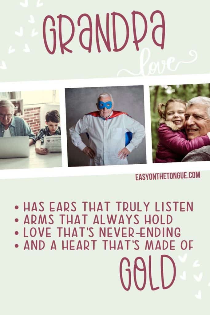 Grandpa Quote about Love grandpaquote easyonthetongue 683x1024 Grandchildren….life’s second change!