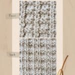 How to knit Sailors Rib Stitch a knitting stitch pattern. Pattern on easyonthetongue.com  1 150x150 How to Knit Sailors Rib, an easy alternative