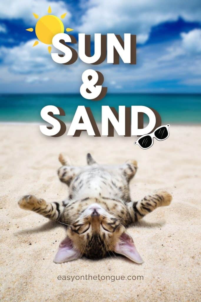 Sun and Sand image to share with Best Summer Quotes more on easyonthetongue.com  683x1024 Best Summer Quotes full of Sun, Sand, and Fun!