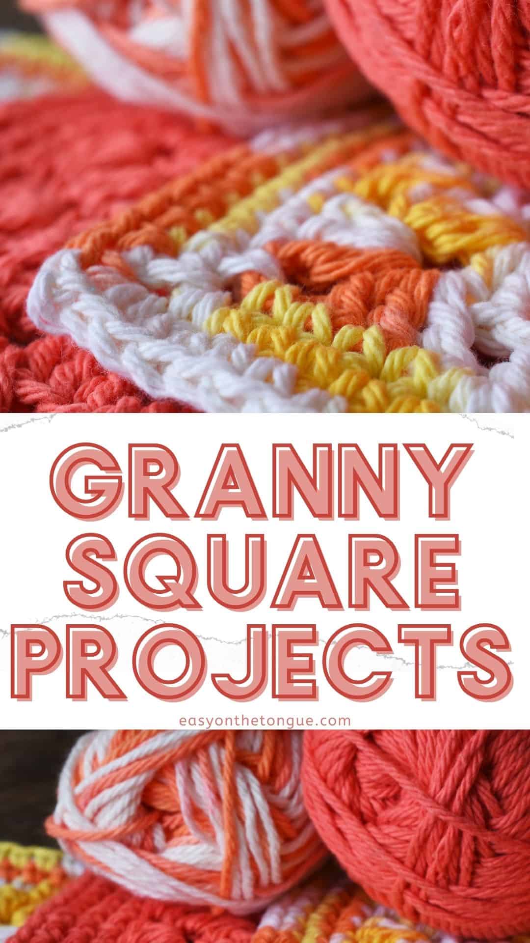 Granny Square projects listed by Easy on the Tongue 25 Granny Square Projects you can make today!