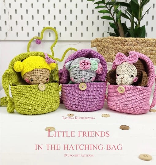 Crochet little friends in hatching bags by Tanaticrochet on Etsy Best DIY Christmas Gift Ideas for Grandkids – Make now